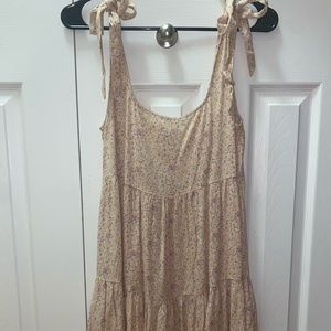 Babydoll Tie Strap Dress